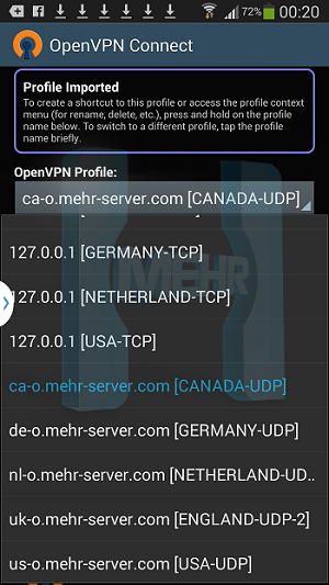 OpenVPN  Android