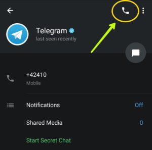 تماس صوتی رایگان تلگرام